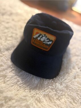RW Supply Co.North Cascades National Park Hat Corduroy Navy Blue **BROKE BUCKLE